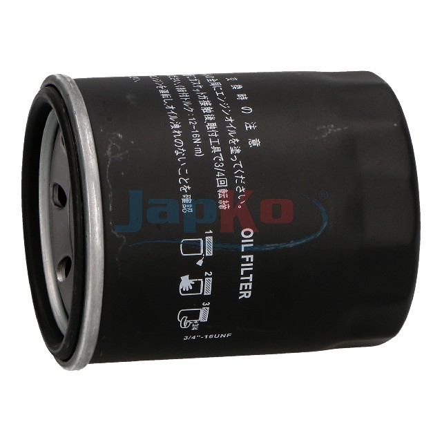 JAPKO Oliefilter 10898 Påskruet 90mm for VOLVO FIAT DAIHATSU SUZUKI VAG
