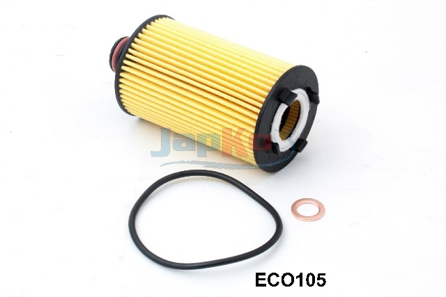JAPKO Oliefilter 1eco105 Filterindsats length_mm_203|Længde [mm]|125 outer_diameter_mm_497|Yderdiameter [mm]|62 inner_diameter_1_mm_995|Inder diameter