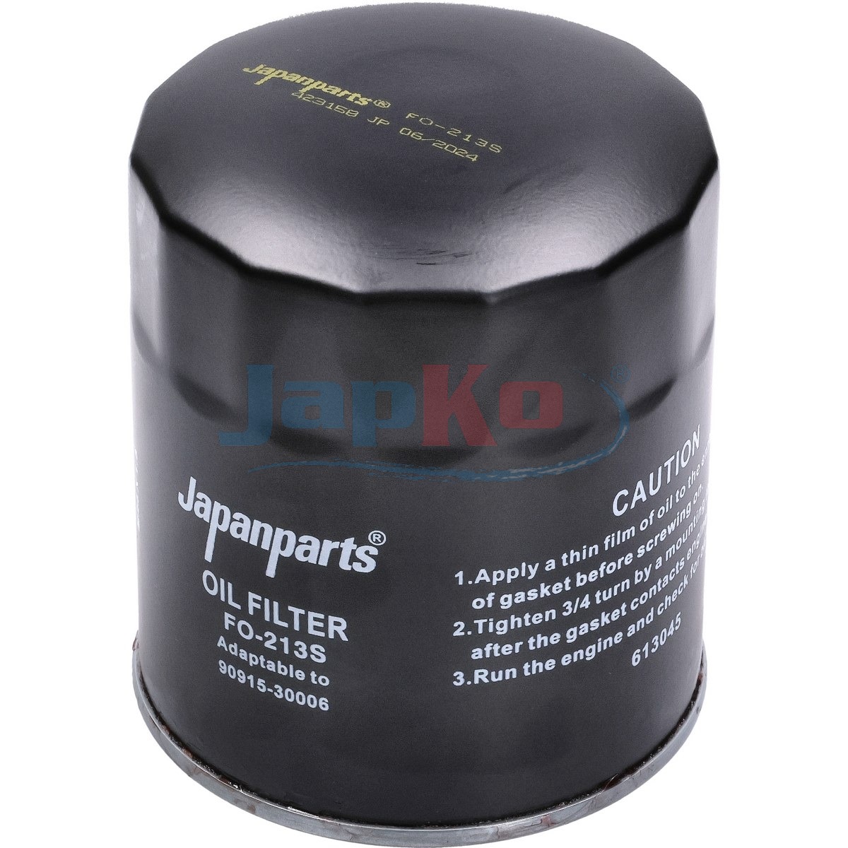 JAPKO Oliefilter 10213 Påskruet 126mm for FORD TOYOTA MAZDA VAG