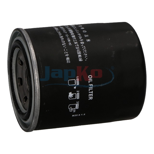 JAPKO Oliefilter 10406 Påskruet 97mm M 20 X 1.5 for KIA