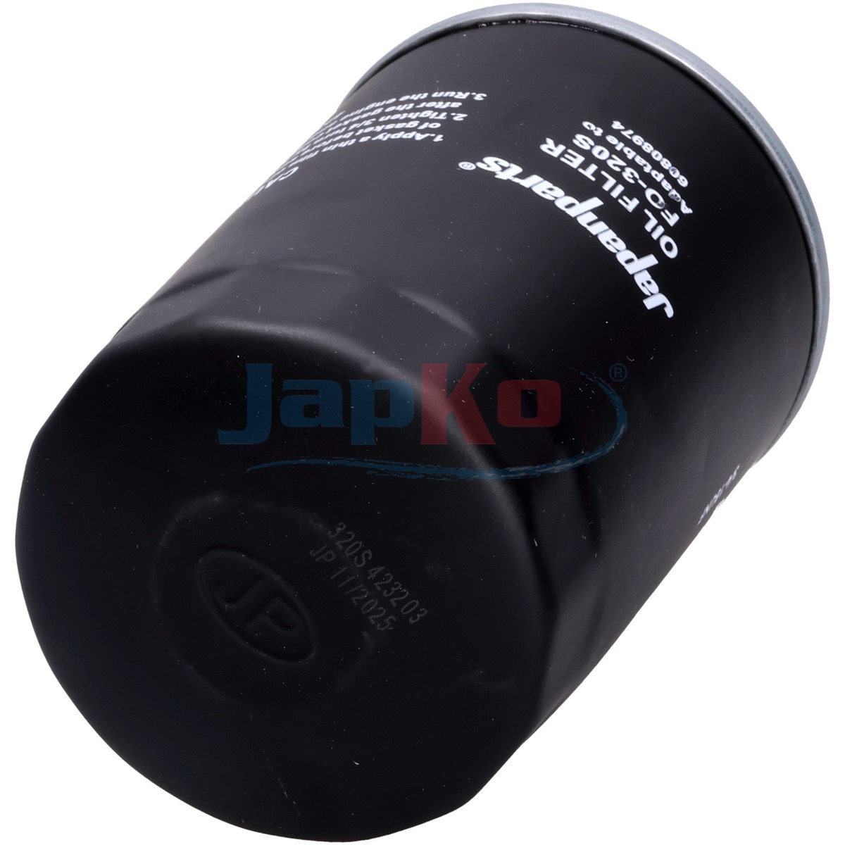 JAPKO Oliefilter 10320 Påskruet 123mm for OPEL FORD CHRYSLER VOLVO FIAT ALFA ROMEO GMC VAUXHALL FORD USA AUDI LADA MAZDA JEEP VM