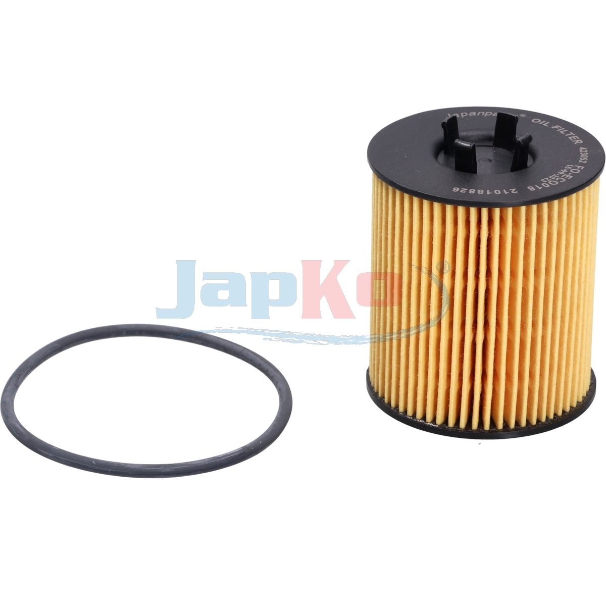 JAPKO Oliefilter 1eco018 Filterindsats length_mm_203|Længde [mm]|79,5 outer_diameter_mm_497|Yderdiameter [mm]|59 inner_diameter_mm_496|Indvendig diame