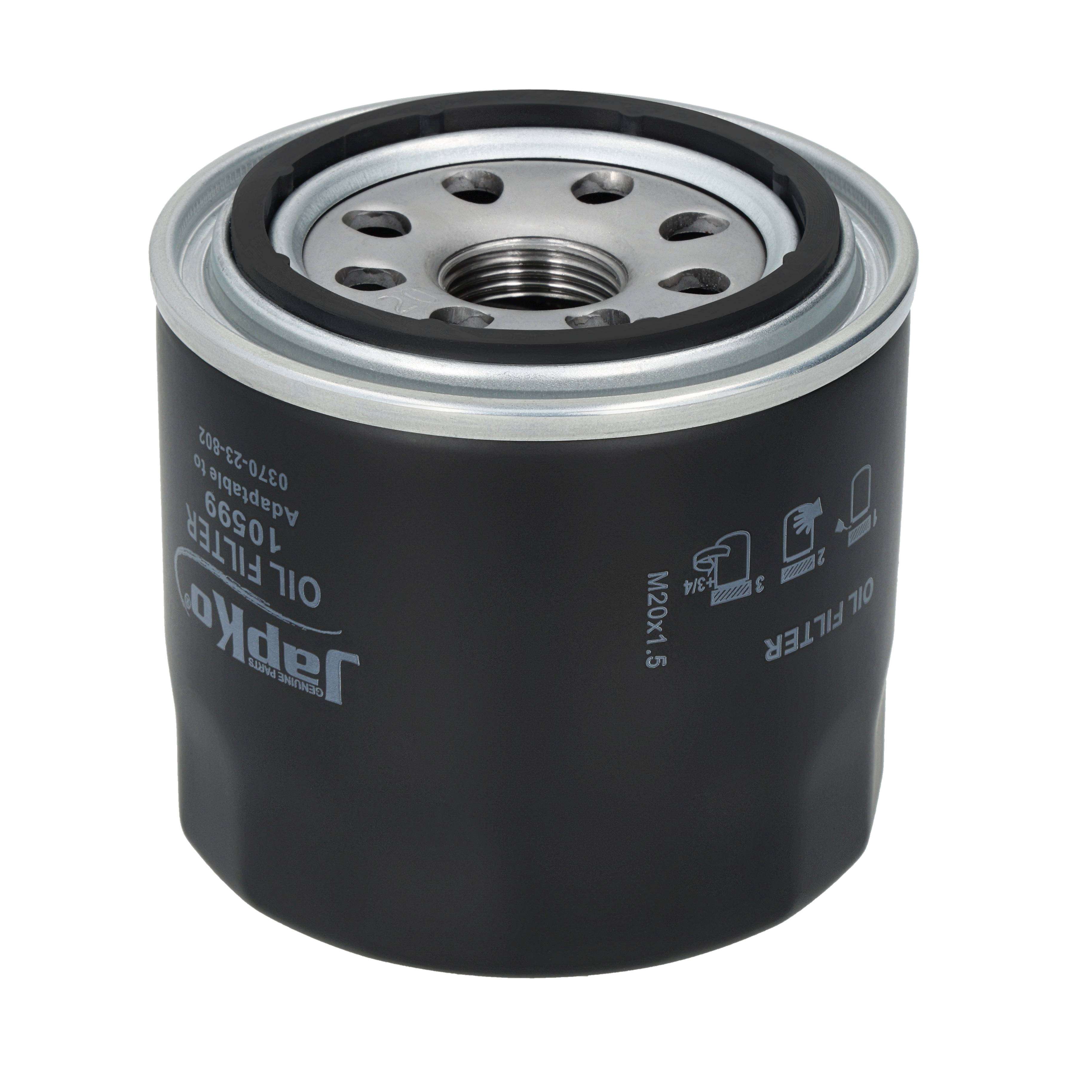 JAPKO Oliefilter 10599 Påskruet 75mm for PROTON OPEL ONAN FORD MITSUBISHI CHRYSLER ISUZU GENERAL MOTORS VOLVO MAZDA GMC SUBARU GEELY SMART DAIHATSU H