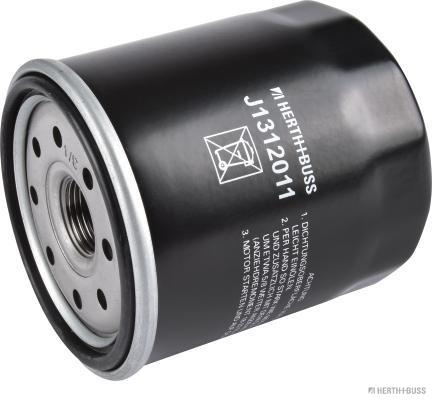 HERTH+BUSS JAKOPARTS Oliefilter j1312011 Påskruet 85mm 3/4 - 16UNF for VOLVO FIAT SAAB FORD USA FORD IVECO CHRYSLER JEEP GMC MINI TOYOTA DAIHATSU LEX