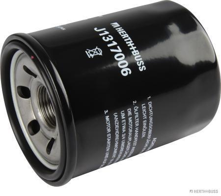 HERTH+BUSS JAKOPARTS Oliefilter j1317006 Påskruet 86mm for SUBARU