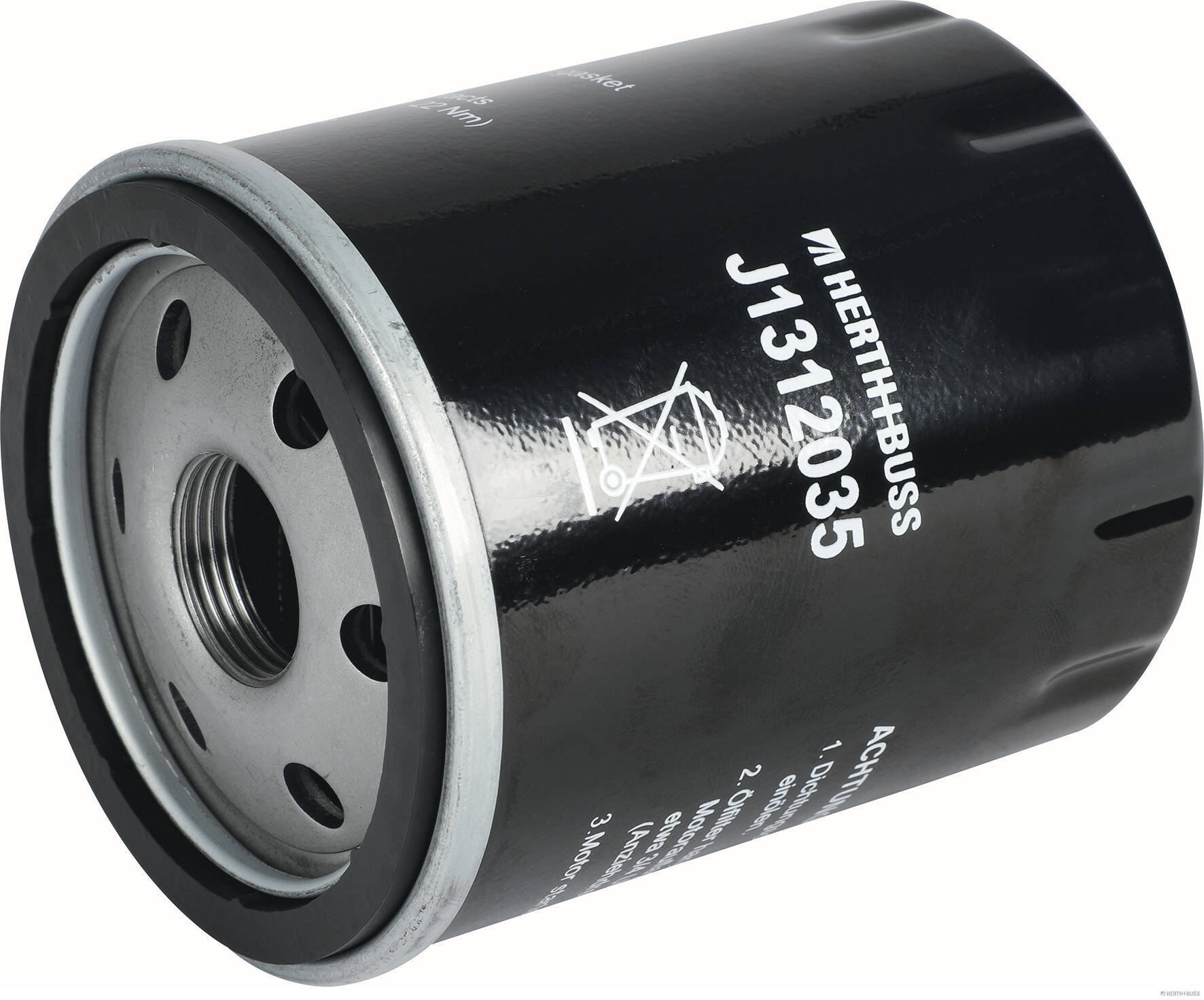 HERTH+BUSS JAKOPARTS Oliefilter j1312035 Påskruet 93mm M22x1,5-6H for VAUXHALL LANCIA LEXUS