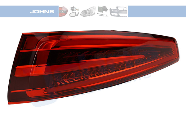 JOHNS Baglygte 1361872 LED venstre for AUDI