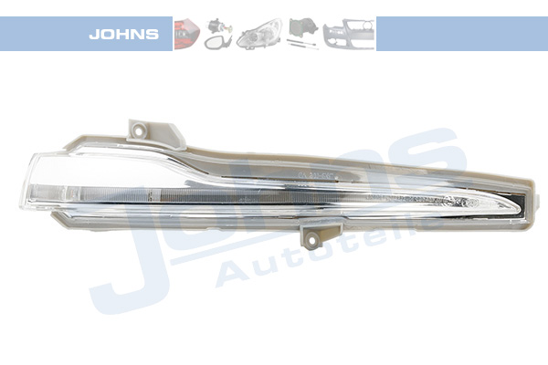 JOHNS Blinklygte 50433895 LED sidespejl for MERCEDES-BENZ