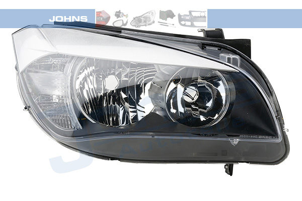 JOHNS Forlygte 2066105 H7/H7 højre for BMW