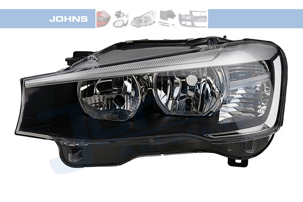 JOHNS Forlygte 2072095 H7/H7 venstre for BMW