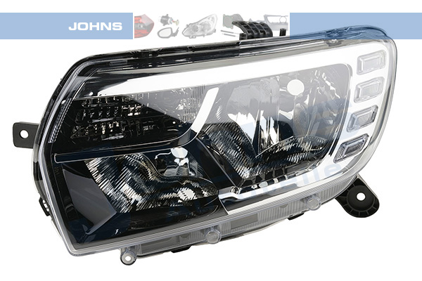 JOHNS Forlygte 2522095 H7/H7 venstre for DACIA