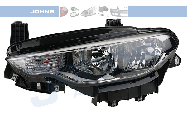 JOHNS Forlygte 303309 H15 venstre for FIAT
