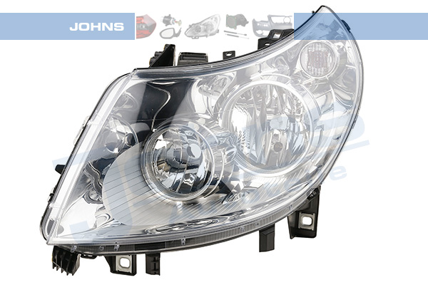 JOHNS Forlygte 3044093 H15 venstre for FIAT