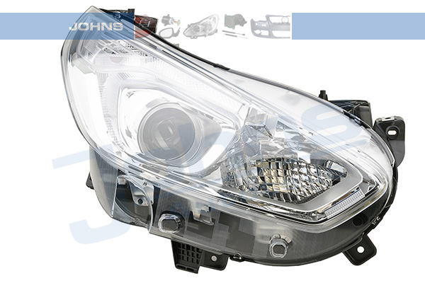 JOHNS Forlygte 327410 H15 højre for FORD