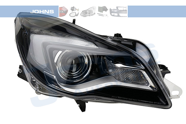 JOHNS Forlygte 5517105 HIR2 højre for OPEL