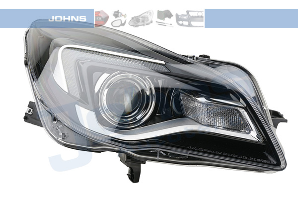 JOHNS Forlygte 5517106 HIR2 højre for OPEL