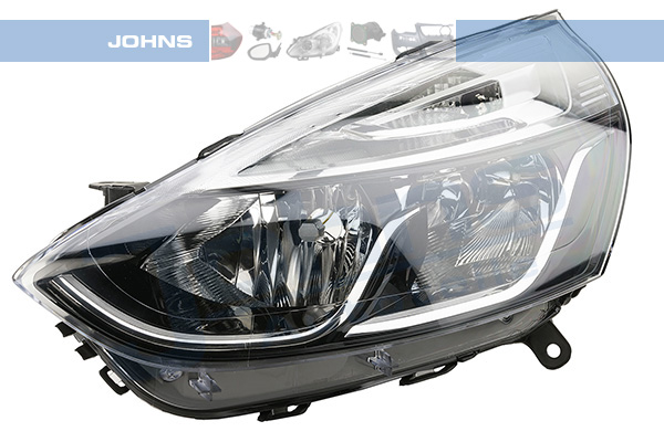 JOHNS Forlygte 6010095 H7/H1 venstre for RENAULT