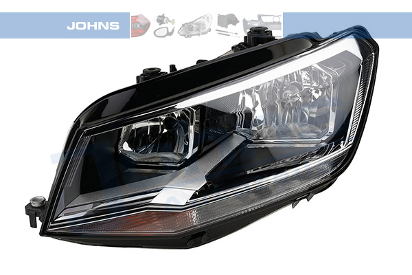 JOHNS Forlygte 9563091 H7/H7 venstre for VW