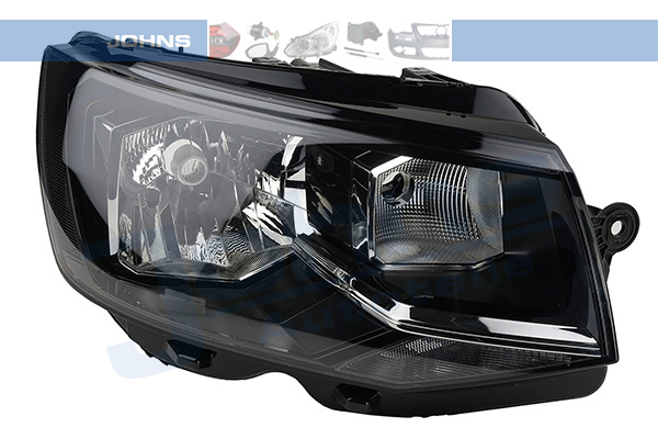 JOHNS Forlygte 956810 H4 højre for VW