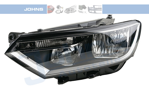 JOHNS Forlygte 965309 H7/H9 venstre for VW
