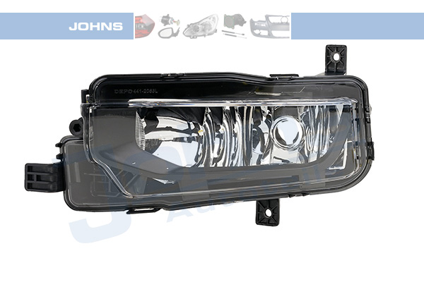 JOHNS Tågelygte 956829 H11 venstre for VW