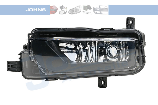 JOHNS Tågelygte 958329 H11 venstre for VW