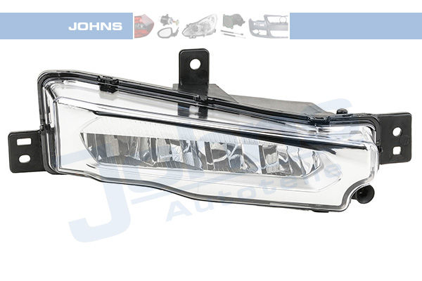 JOHNS Tågelygte 208630 LED højre for BMW