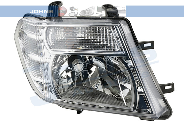 JOHNS Forlygte 2775105 H4 højre for NISSAN