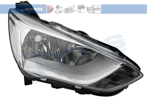 JOHNS Forlygte 3267105 H7/H1 højre for FORD
