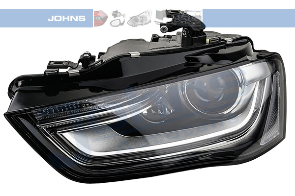 JOHNS Forlygte 1312099 D3S/H7 venstre for AUDI