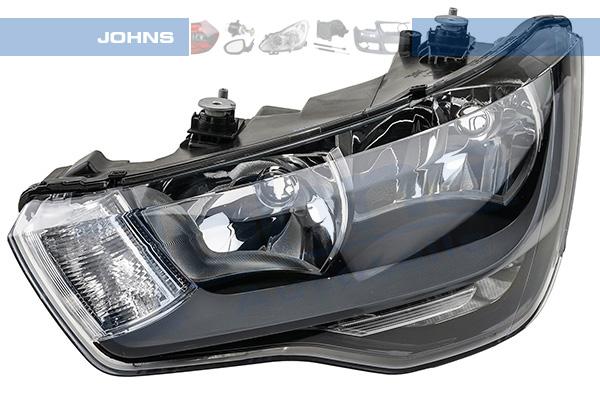 JOHNS Forlygte 134609 H7/H1 venstre for AUDI