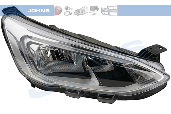 JOHNS Forlygte 322510 H7/H1 højre for FORD