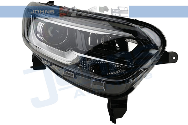 JOHNS Forlygte 607610 H7/H7 højre for RENAULT