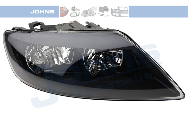 JOHNS Forlygte 1368105 H15 højre for AUDI