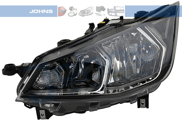 JOHNS Forlygte 6717091 H7/H7 venstre for SEAT
