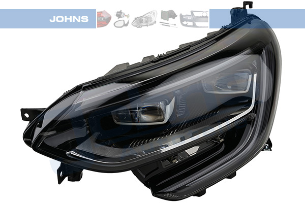 JOHNS Forlygte 6120094 venstre for RENAULT