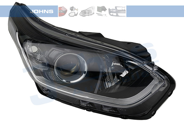 JOHNS Forlygte 412310 H7/H7 højre for KIA