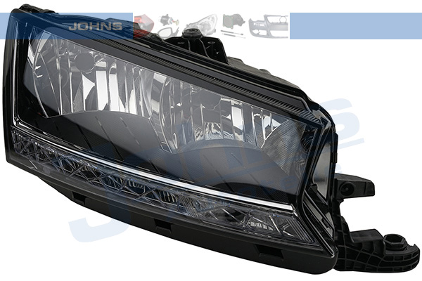 JOHNS Forlygte 7103105 H7/H7 højre for SKODA
