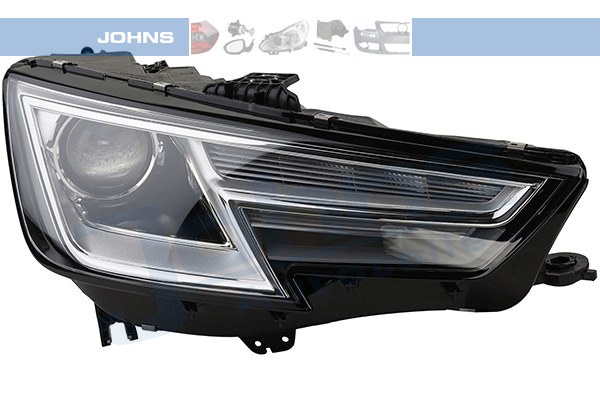 JOHNS Forlygte 1313102 H8 højre for AUDI