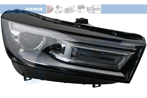 JOHNS Forlygte 136610 H8 højre for AUDI