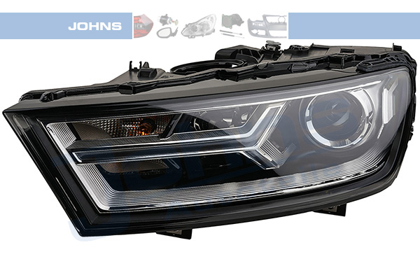 JOHNS Forlygte 136909 D5S venstre for AUDI