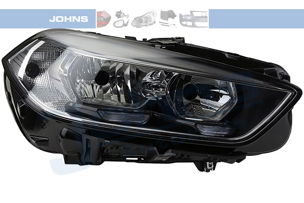 JOHNS Forlygte 200310 H7/H7 højre for BMW
