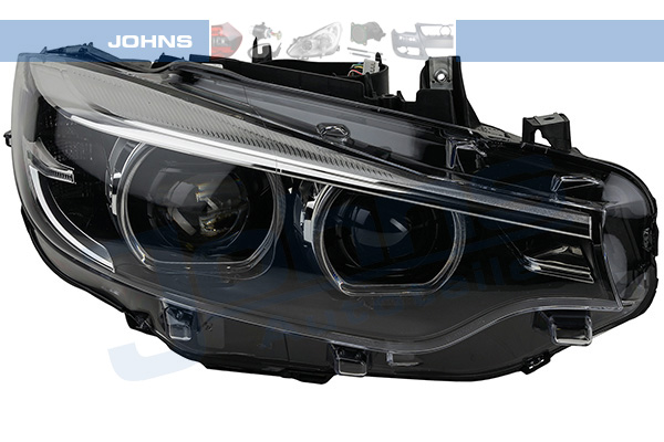 JOHNS Forlygte 2041106 højre for BMW