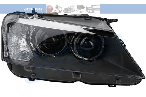JOHNS Forlygte 2072102 LED højre for BMW