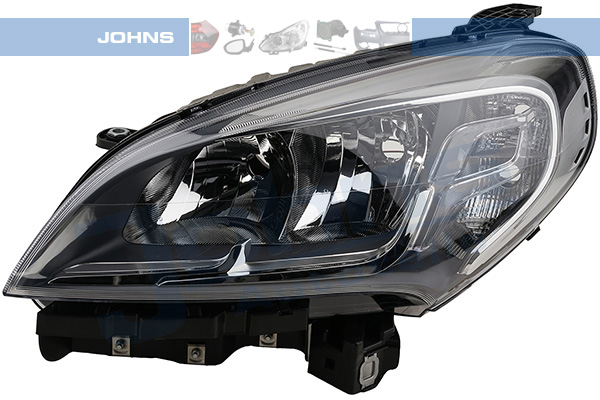 JOHNS Forlygte 3052095 H7/H7 venstre for FIAT