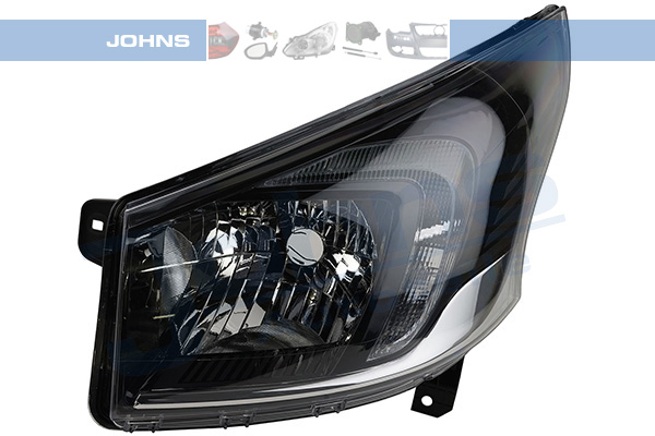 JOHNS Forlygte 5582091 H4 venstre for OPEL