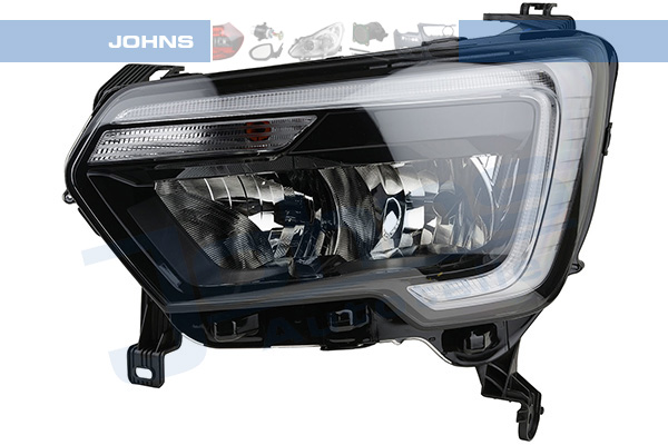 JOHNS Forlygte 6092095 H7/H1 venstre for RENAULT