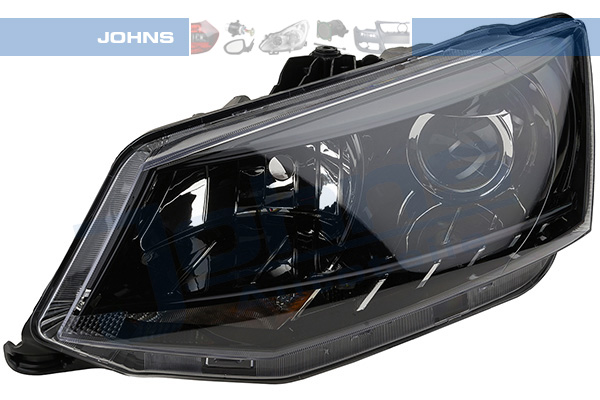 JOHNS Forlygte 7103093 H7/H7 venstre for SKODA