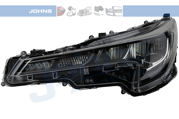 JOHNS Forlygte 811509 LED venstre for TOYOTA