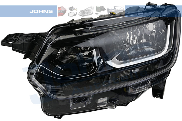 JOHNS Forlygte 818509 H1/H7 venstre for TOYOTA